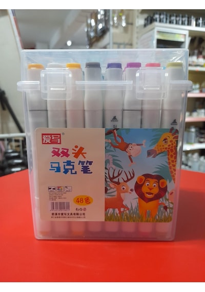 Touch Silky Çift Uçlu Artist Marker Kalemi 48'li