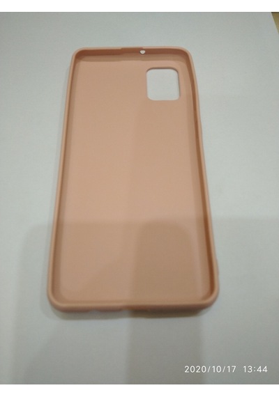 Samsung Uyumlu A31 Android Akıllı Cep Telefonu Pudra Silikon Arka Kılıf