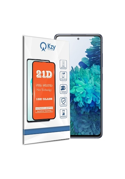 Samsung Uyumlu Galaxy S20 Fe Tam Kaplayan 21D Ekran Koruyucu Cam (501179814) 20 Tl Fark Ile Apple  iPhone Hızlı Şarj Kablosu