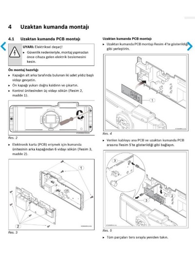 Bosch Therm Kablosuz Uzaktan Kumanda Tstat2