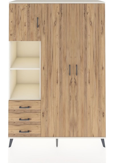 Hyperion Dolap 6 Raflı 3 Çekmeceli Tek Askılı 132x44x195 Aytaşı-çam/çam Atlas Çam/atlas Çam Hyperion Dolap 6 Raflı 3 Çekmeceli Tek Askılı 132x44x195 Aytaşı-çam/çam Atlas Çam/atlas Çam