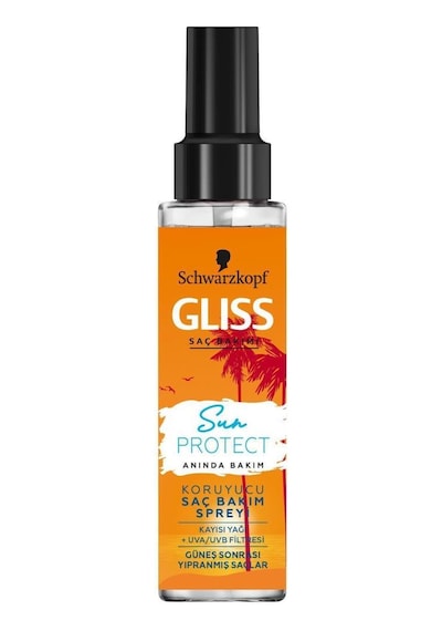 Schwarzkopf Gliss Sun Protect Koruyucu Sprey Saç Bakım Kremi 100 ML