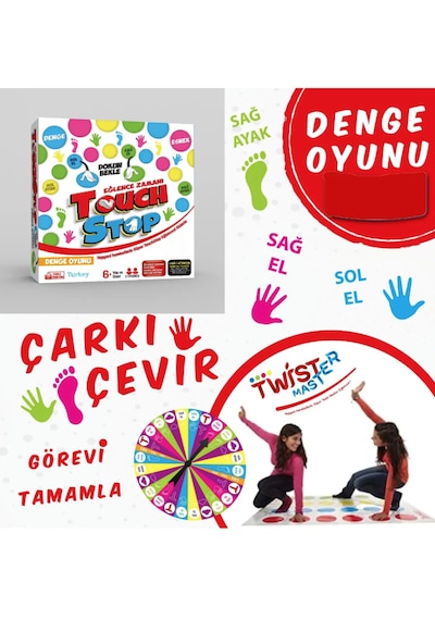 Touch Stop Dokun Bekle Kutu Oyunu