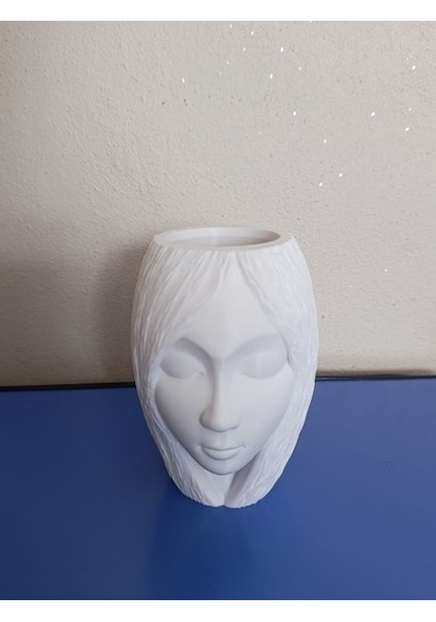 Urartu 3d 3d Kadın Yüzlü Vazo Model:hbcv0000b2fjzd