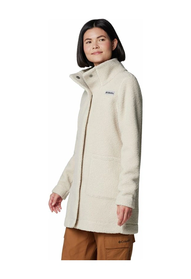 Columbia Panorama Long Jacket Bej Kadın Outdoor Polar Ceket Al1333 Bej