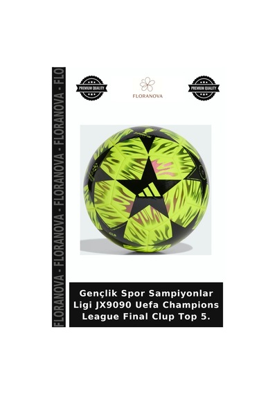 Gençlik Spor Sampiyonlar Ligi Jx9090 Uefa Champions League Final Clup Top 5. Kırmızı - Beyaz