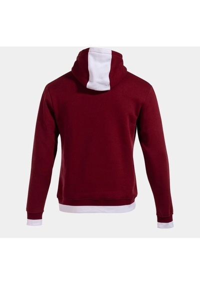 Joma Confort Iı Hoodıe Burgundy Whıte Sweatshirt Siyah