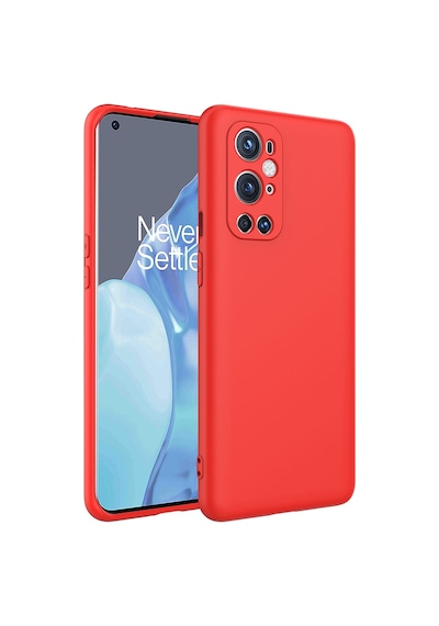 One Plus 9 Pro Kılıf Yumuşak Silikon Kamera Korumalı Lansman Pazarplus Siyah