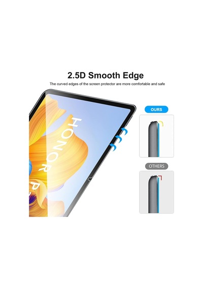 Honor Pad X8 Pro 11.5" Tablet Uyumlu Nano Kırılmaz Ekran Koruyucu Şeffaf Cam Esnek Tam Kaplama