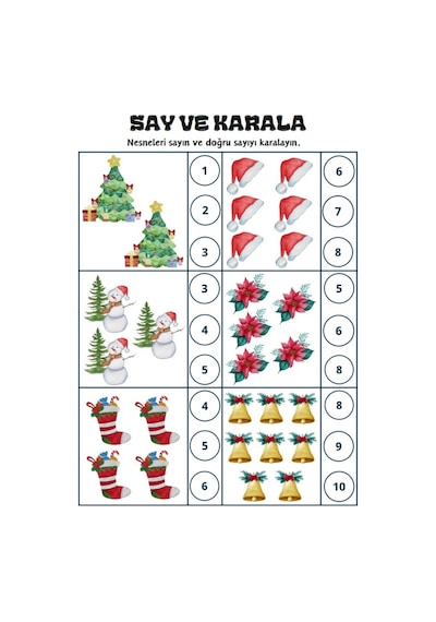 Okul Öncesi Ve Birinci Sınıflar İlk Yaz-sil Matematik Kitabım