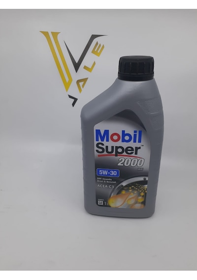 Yağ Motor Yağı Super 2000 5W30 1 Litre Mobil Bütün Araçlar -H036