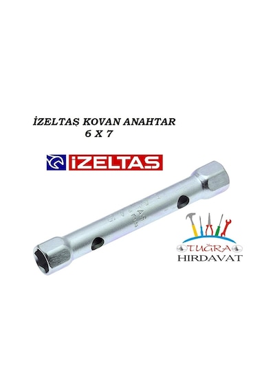 İzeltaş Kovan Anahtar İki Ağız 6x7 Mm N11.13590