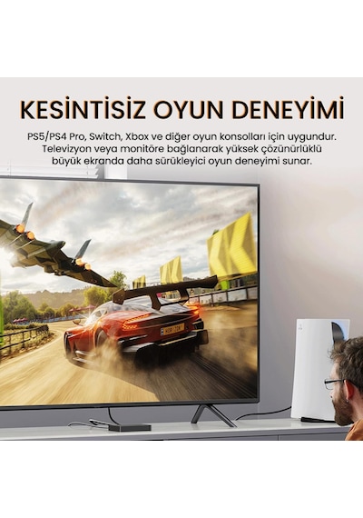 V-h108 18gbps Hdr 4k 60hz 3d Hdmı 2.0 Kablo 3 Metre