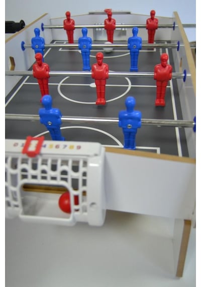 Matrax Oyuncak Futbol Turnuvası Ahşap Langırt - Seri No: 5406