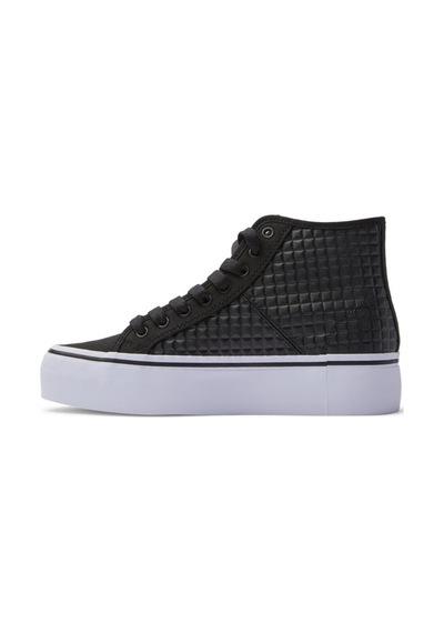 Dc Shoes Adjs300296 Manual Hi Platform Battleship/gum Kadın Sneaker 001
