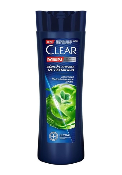 Clear Men Günlük Arınma Ve Ferahlık Şampuan 350 Ml 20'li Paket