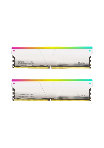 V-color Manta Xsky Rgb 32gb 2x16gb Ddr5 6400mt/s Cl32 1.4v, Amd Expo Uyumlu, Sk Hynix Ic, Bey