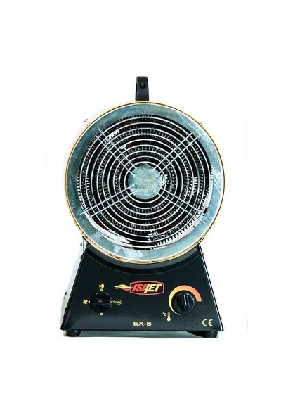 Isıjet Ex-5 5kw 220v Fanlı Elektrikli Isıtıcı