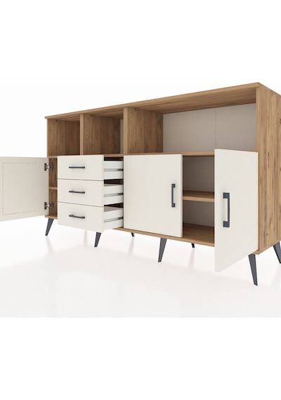 Hyperion Konsol 5 Raflı 3 Çekmeceli 3 Kapaklı 176x44x99 Çam-aytaşı Atlas Çam/aytası - Atlas Çam Hyperion Konsol 5 Raflı 3 Çekmeceli 3 Kapaklı 176x44x99 Çam-aytaşı Atlas Çam/aytası - Atlas Çam