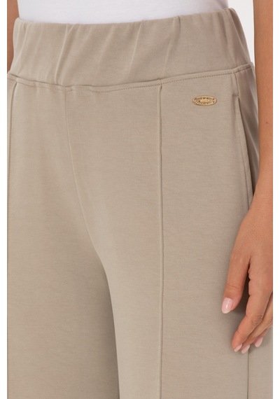 U.S. Polo Assn. Kadın Açık Haki Modal Karışımlı Loose Fit Eşofman Altı 50307761-VR183