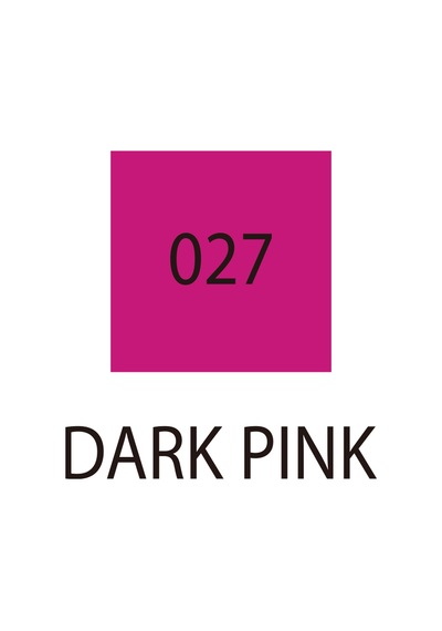 Zig Fabricolor Twin - Çift Uçlu Kumaş Kalemi - Dark Pink