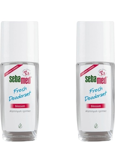 Sebamed Fresh Blossom Unisex Sprey Deodorant 75 ML x 2