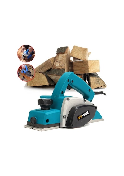 Stilmax Metal Dişli 3000 W Çift Bıçaklı Planya Makinesi + Bıçak