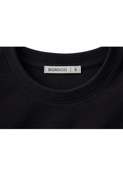 Classics Men Bordoo Basic Bisiklet Yaka Kısa Kol Erkek Tişört 7624 Siyah