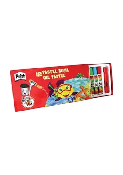 Pritt 12 Renk Pastel Boya Karton Kutu Karışık