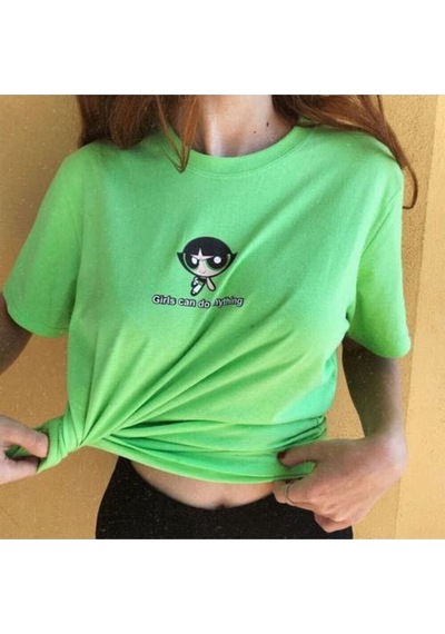 Kalic Studio Buttercup T-shirt Yeşil