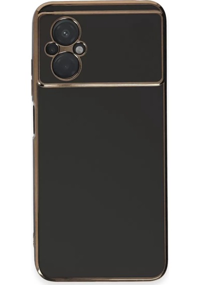 Newface Xiaomi Poco M5 Kılıf Volet Silikon - Siyah