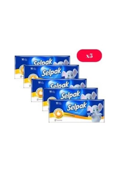 Selpak Mendil Losyonlu 10' Lu X5 Adet
