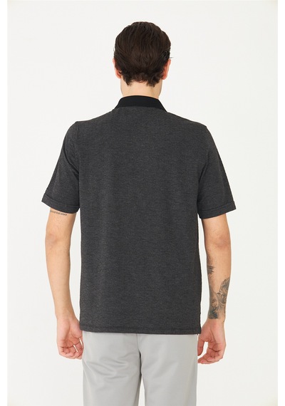 Siyah Polo Yaka T-Shirt
