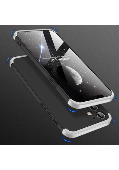 Apple Uyumlu  iPhone 12 Kilif Lens Tam Korumali Gkk Sert Kapak 470450264