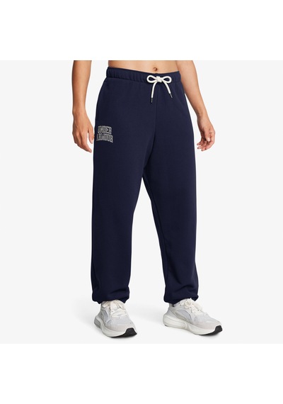 Under Armour İcon Hwt Terry Os Kadın Lacivert Eşofman Altıdüz1386496