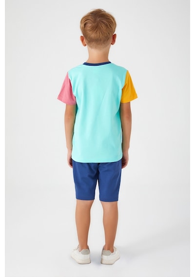Rolypoly Cool Mavi Erkek Çocuk Bermuda Takım 5274-33170 Mavi