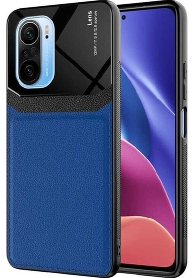 Xiaomi Redmi K40 Kılıf Zore Emiks Kapak Lacivert