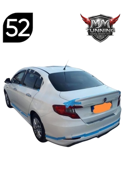 Mm Tunning Fiat Egea Bagaj Üstü Spoiler