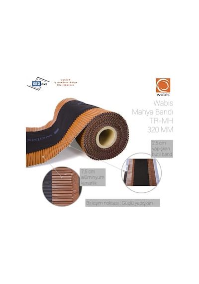 Wabis Mahya Bandı Wabis Tr-Mh 320 32 Cm (10Mt/Rulo)