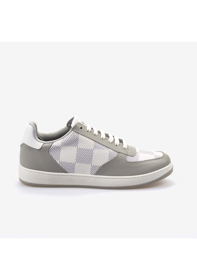 Mocassini Erkek Spor & Sneaker Ayakkabı 7434 Gri-beyaz