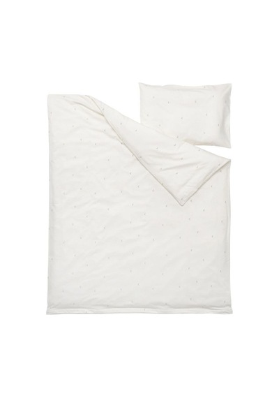 Ikea Lenast Tek Kişilik Nevresim Takımı 110 X 125 Cm Beyaz