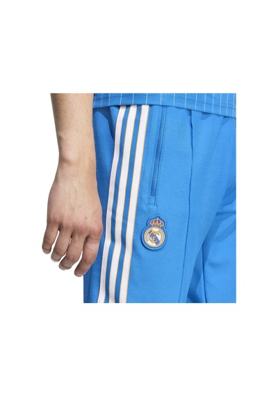 Blubır/whıte Adidas Erkek Futbol Eşofman Altı Real Madrid Terrace Icons Track Pants Jn3057 Mavi