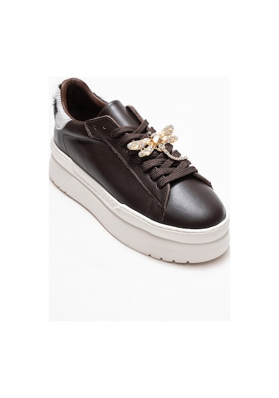 Luvishoes Luvi Shoes Laren Kahverengi Cilt Hakiki Deri Tokalı Kadın Günlük Spor Ayakkabı Kahverengi Luvishoes Luvi Shoes Laren Kahverengi Cilt Hakiki Deri Tokalı Kadın Günlük Spor Ayakkabı Kahverengi