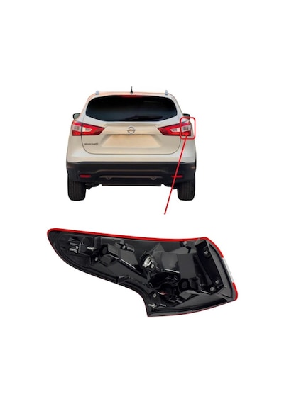 Nissan Qashqai Stop Lambası Dış Sağ 2014-2015-2016