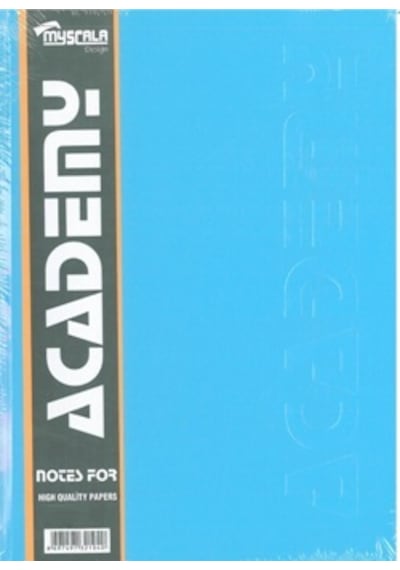 Özkan Defter 240 Düz Yap. Ciltli 20x28 Sert Kap  Buz Mavi