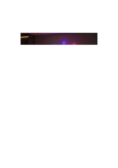 Mey İthalat Rgb Led Duvar Lambası Uzaktan Kumandalı Telefon Kontrollü Ortam Aydınlatması Renkli
