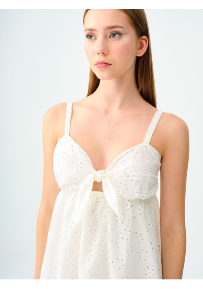 LOFT Regular Fit Kadın Elbise Lf2031988 Q1.v1 Beyaz