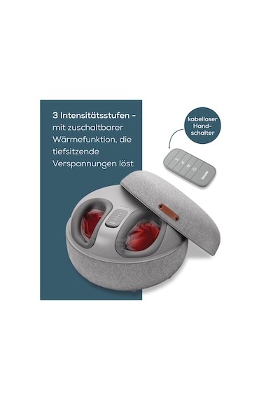 Beurer Fm 120 2'si 1 Arada Shiatsu Ayak Masajı Ve Modern Tabure, Rahatlama Ve Yenilenme İçin Rahatlatıcı Hava Sıkıştırma Masajı, Değiştirilebilir Isı Fonksiyonu, Yüksek Kaliteli Kumaş Beurer Fm 120 2'si 1 Arada Shiatsu Ayak Masajı Ve Modern Tabure, Rahatlama Ve Yenilenme İçin Rahatlatıcı Hava Sıkıştırma Masajı, Değiştirilebilir Isı Fonksiyonu, Yüksek Kaliteli Kumaş