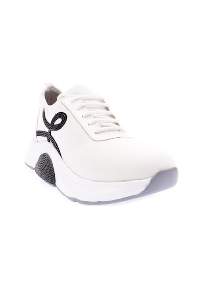 Dgn 1013-22y Kadın Bağcıklı Yan Sılver Taşlı Strech Kalın Taban Sneakers Ayakkabı 1013-2026-R0198 Beyaz Dgn 1013-22y Kadın Bağcıklı Yan Sılver Taşlı Strech Kalın Taban Sneakers Ayakkabı 1013-2026-R0198 Beyaz