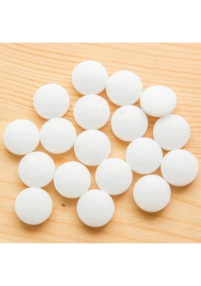 Misket Naftalin Tablet 100 G 30-35 Adet Pisuvar Lavabo Kötü Koku Önleyici Tableti Haşere Güve Kovucu